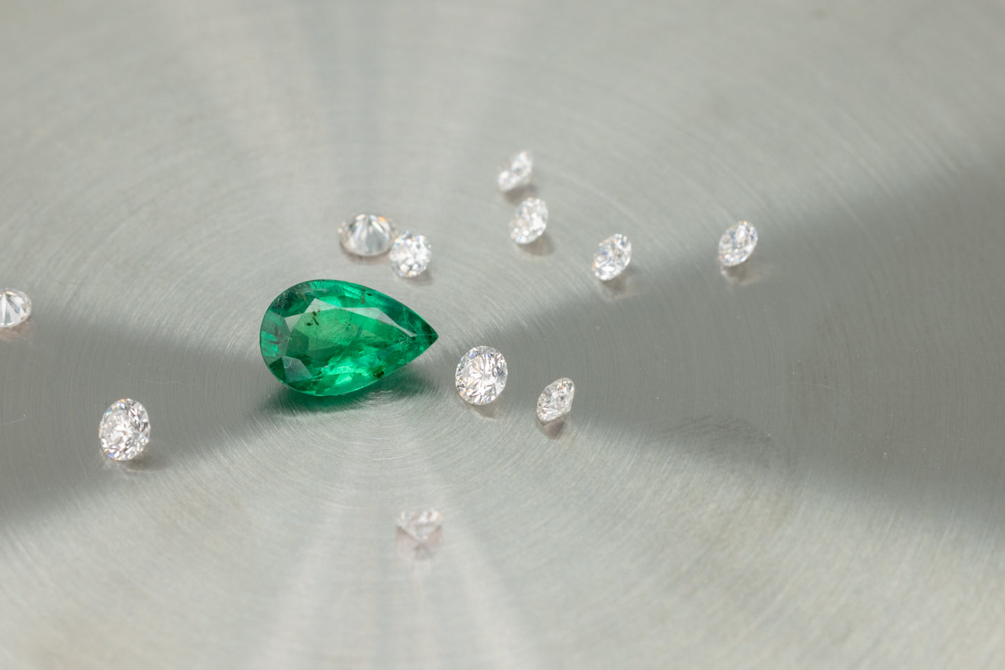 Zambian Emerald Pear Cut 0.75ct