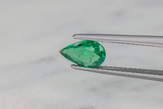 Zambian Emerald Pear Cut 0.75ct