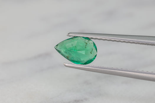 Zambian Emerald Pear Cut 0.75ct