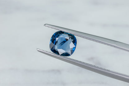 Burmese Blue Sapphire Cushion Cut 1.28ct