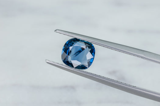 Burmese Blue Sapphire Cushion Cut 1.28ct