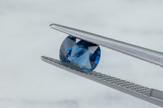 Burmese Blue Sapphire Cushion Cut 1.28ct