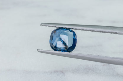 Burmese Blue Sapphire Cushion Cut 1.28ct