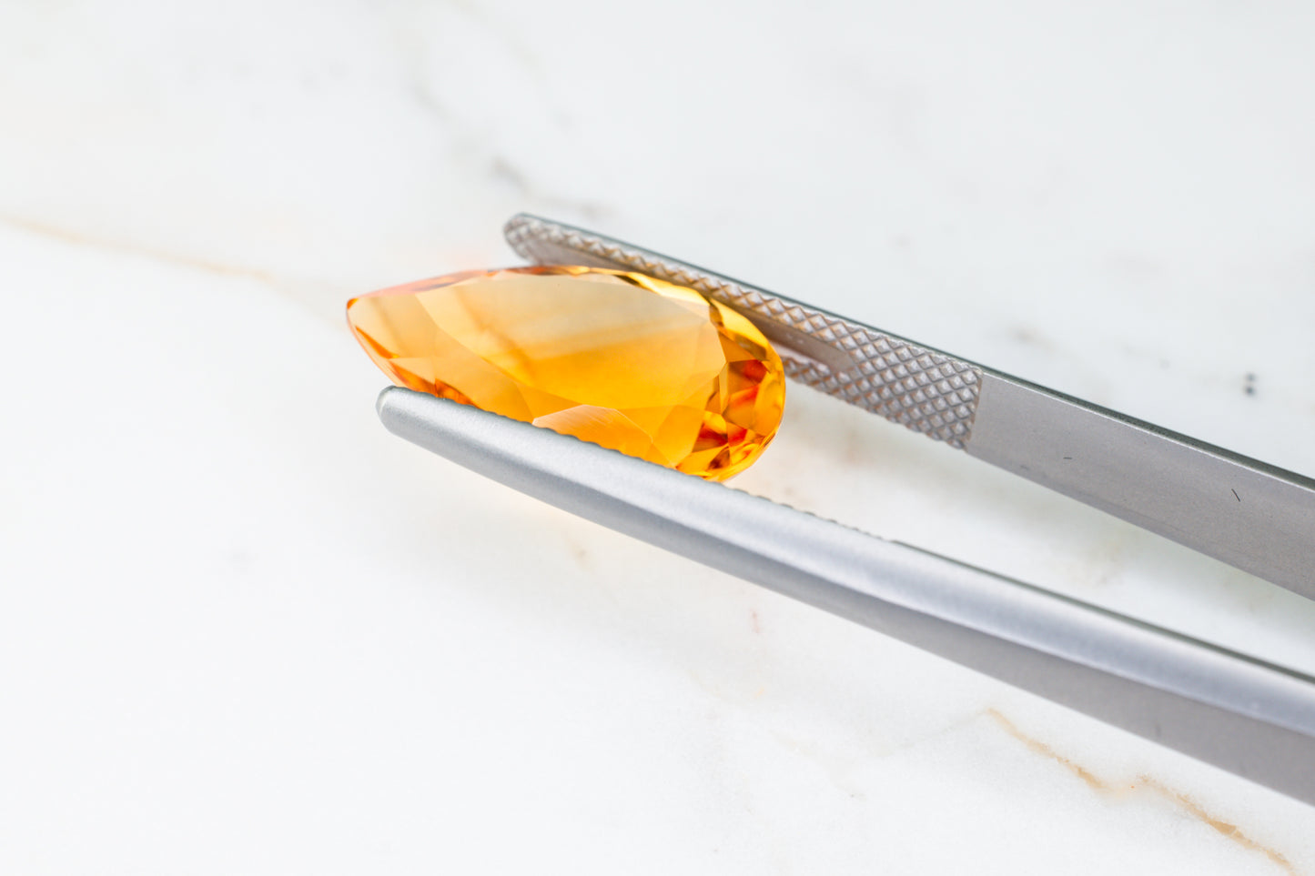 Brazilian Citrine Pear Cut 7.02ct