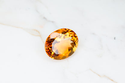 Brazilian Citrine Oval Cut 7.59ct