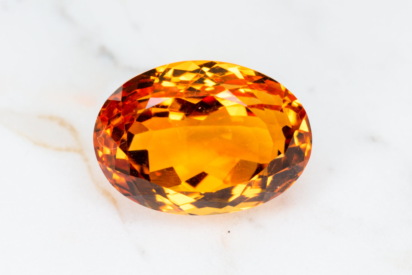 Brazilian Citrine Oval Cut 11.43ct