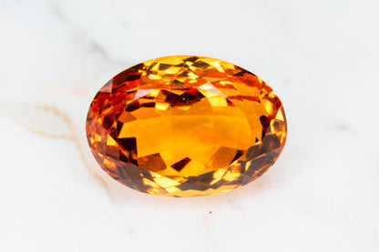 Brazilian Citrine Oval Cut 11.43ct