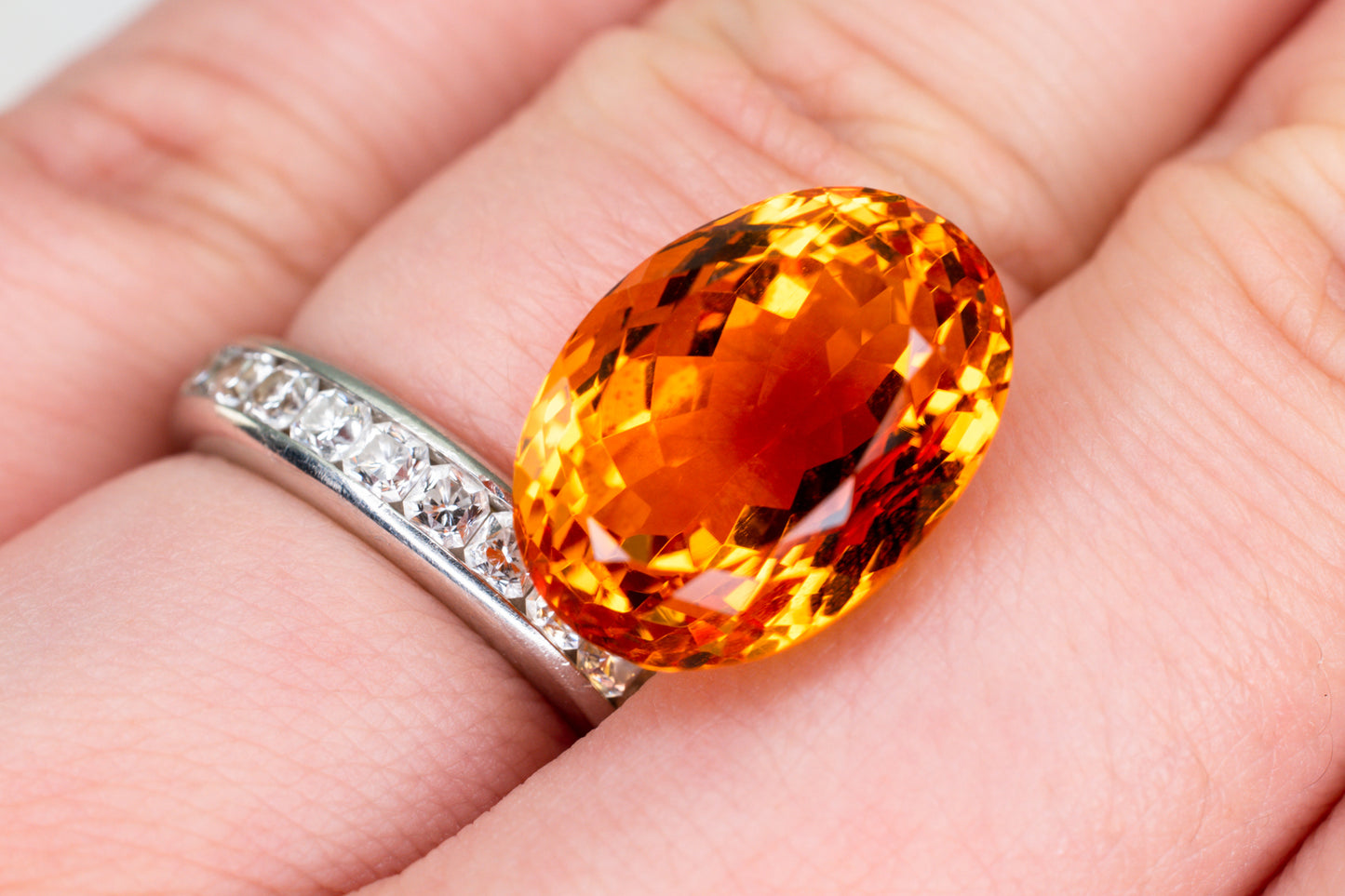 Brazilian Citrine Oval Cut 11.43ct