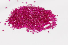 Calibrated Untreated Burmese Ruby Round Brilliant Melees [Price per Ct]