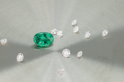 Zambian Emerald Oval Cut 0.63ct