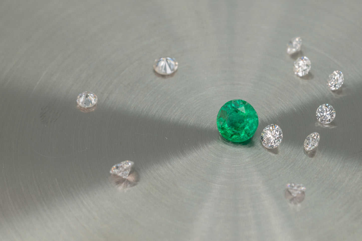 Zambian Emerald Round Cut 0.64ct