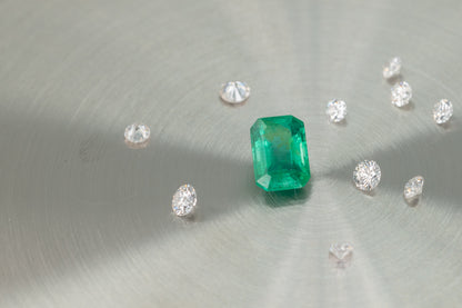 Zambian Emerald Octagon Cut 0.85ct