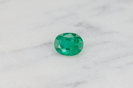 Zambian Emerald Oval Cut 0.96ct