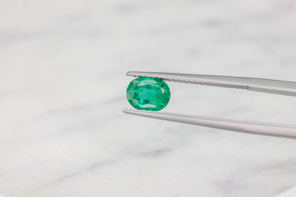 Zambian Emerald Oval Cut 0.96ct