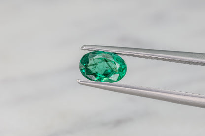 Zambian Emerald Oval Cut 0.63ct