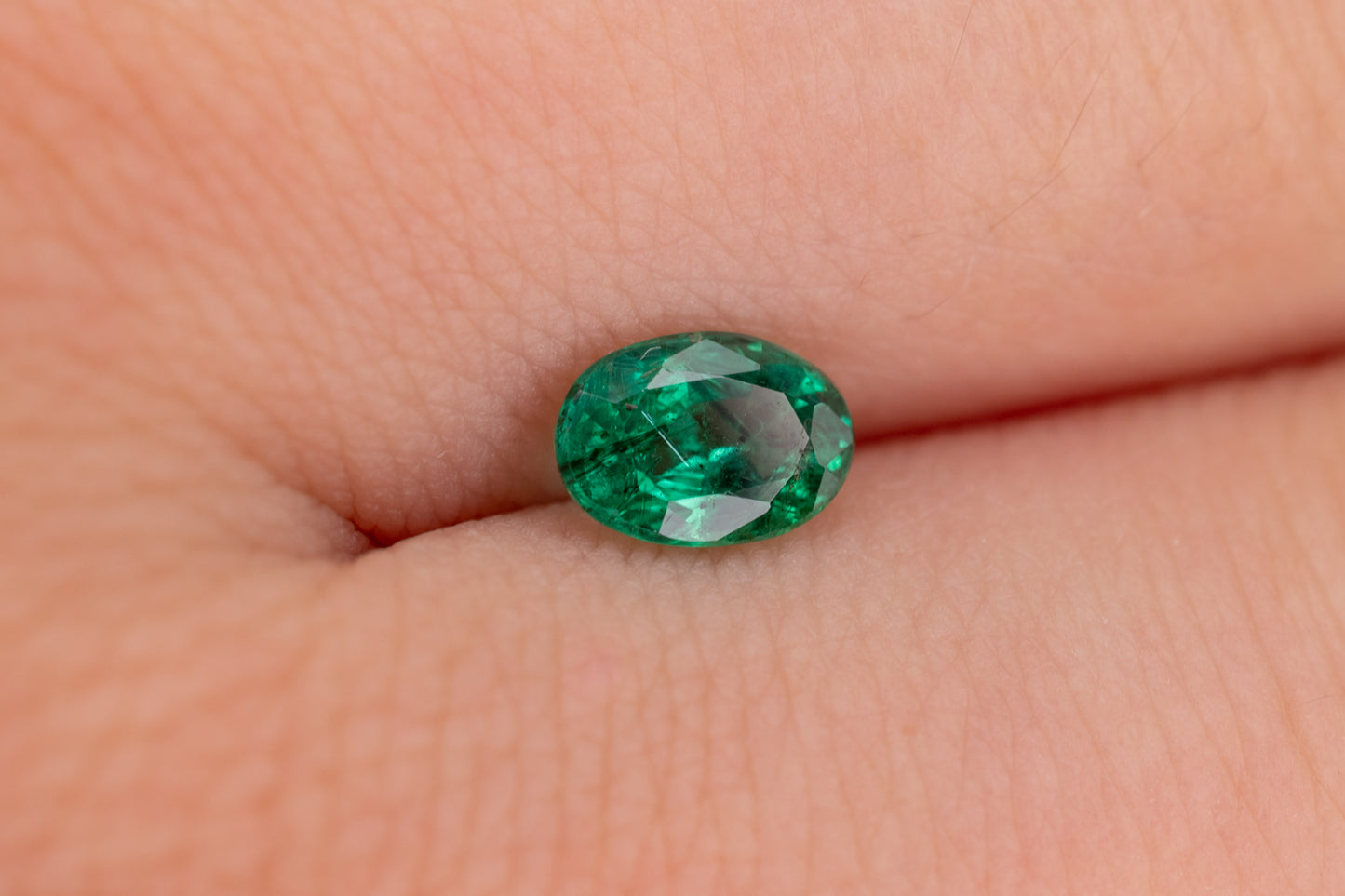 Zambian Emerald Oval Cut 0.63ct