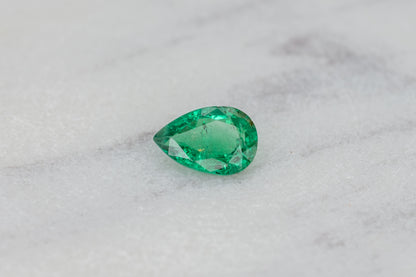 Zambian Emerald Pear Cut 0.31ct