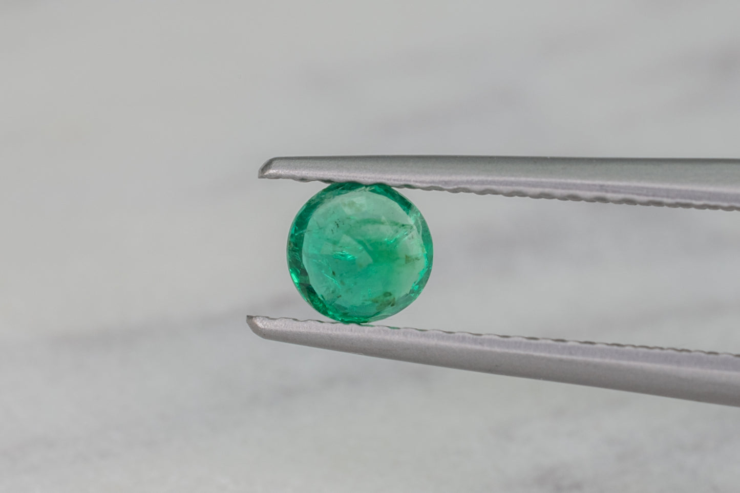 Zambian Emerald Round Cut 0.64ct