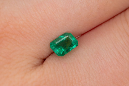 Zambian Emerald Octagon Cut 0.85ct