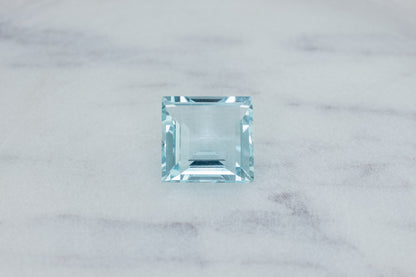 Brazilian Blue Aquamarine Square Cut 4.01ct