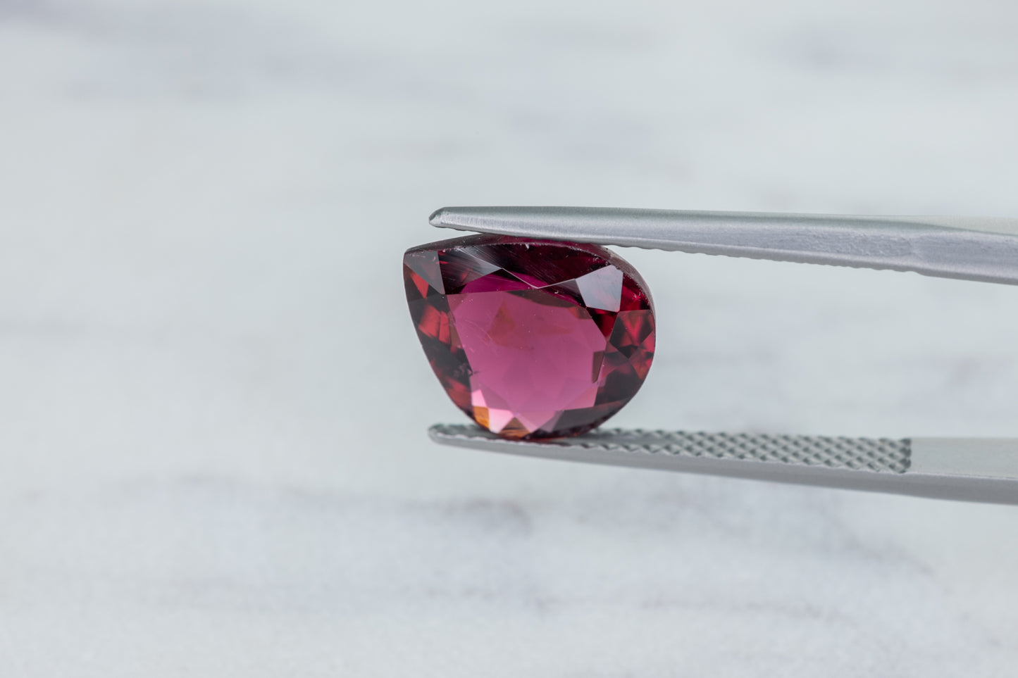 Brazilian Purple Red Tourmaline Pear Cut 3.19ct