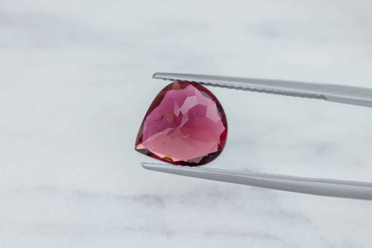 Brazilian Purple Red Tourmaline Pear Cut 3.19ct