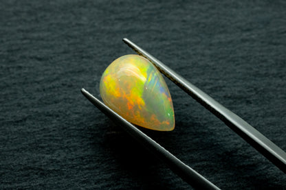 Ethiopian Opal Pear Cabochon 3.24ct