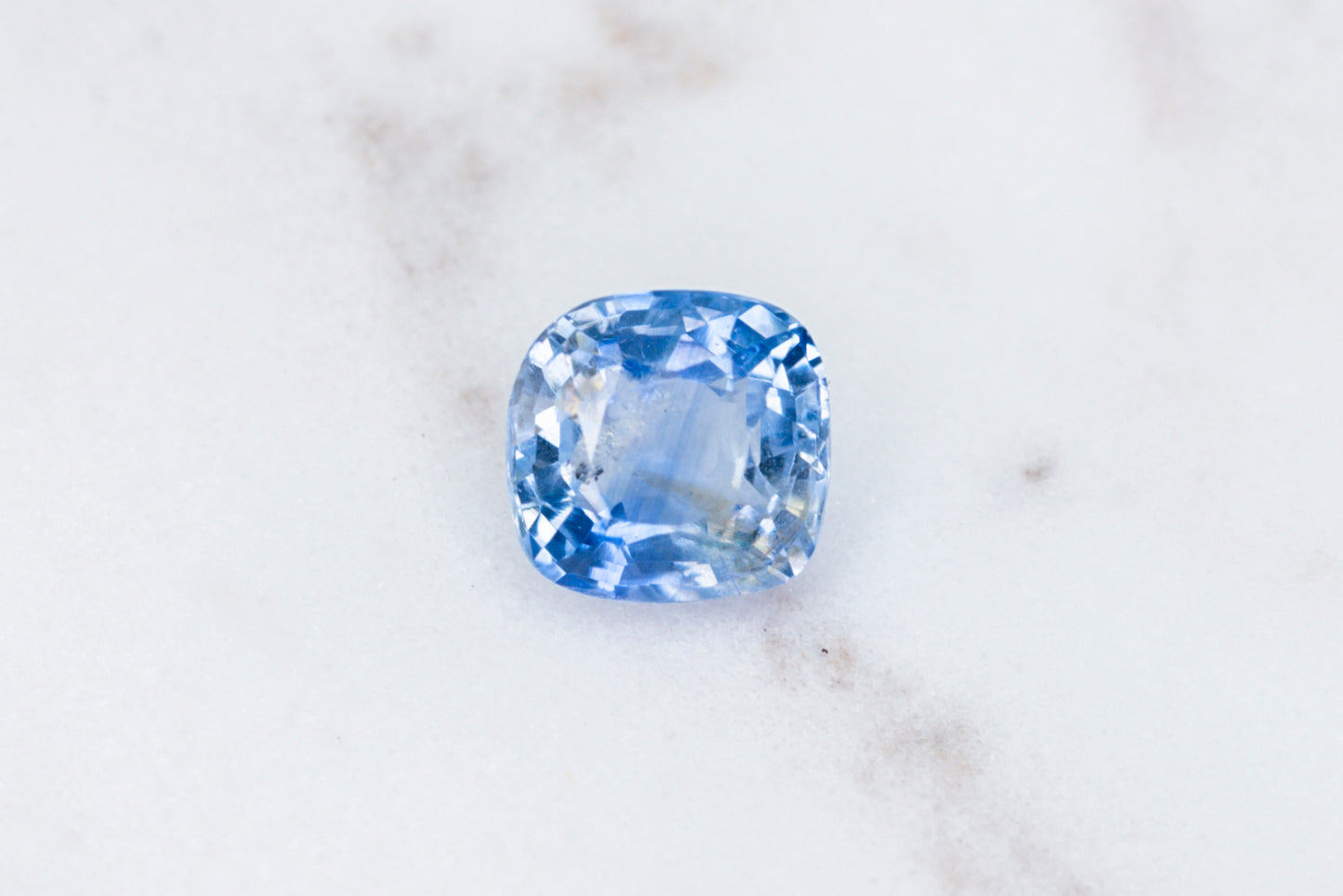 Burmese Blue Sapphire Cushion Cut 0.73ct