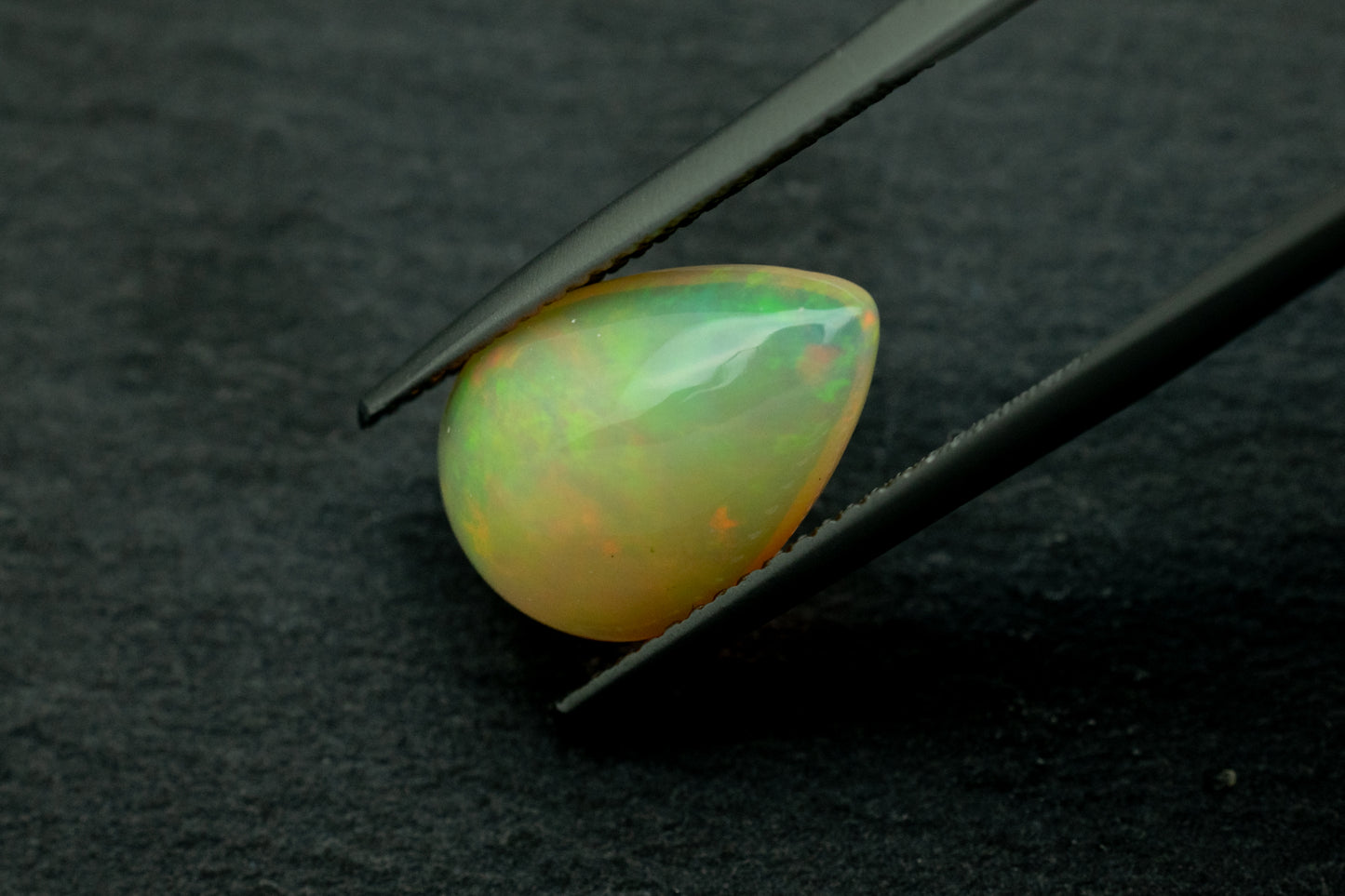 Ethiopian Opal Pear Cabochon 3.24ct