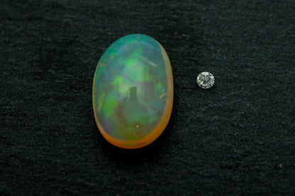 Ethiopian Opal Oval Cabochon 5.10ct