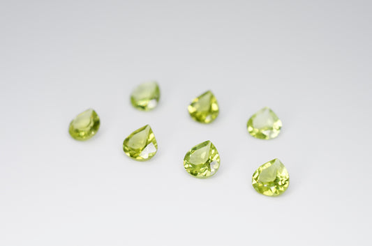 5mm Heart Cut Natural Peridot Calibrated A+