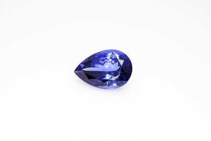 17 x 11.5 x 9mm Pear Cut Tanzanite 4A