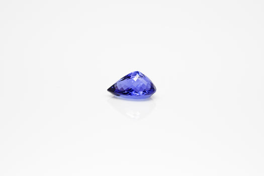 17 x 11.5 x 9mm Pear Cut Tanzanite 4A