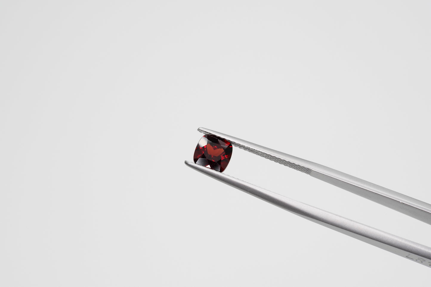 6mm Cushion Cut Natural Garnet Calibrated A+