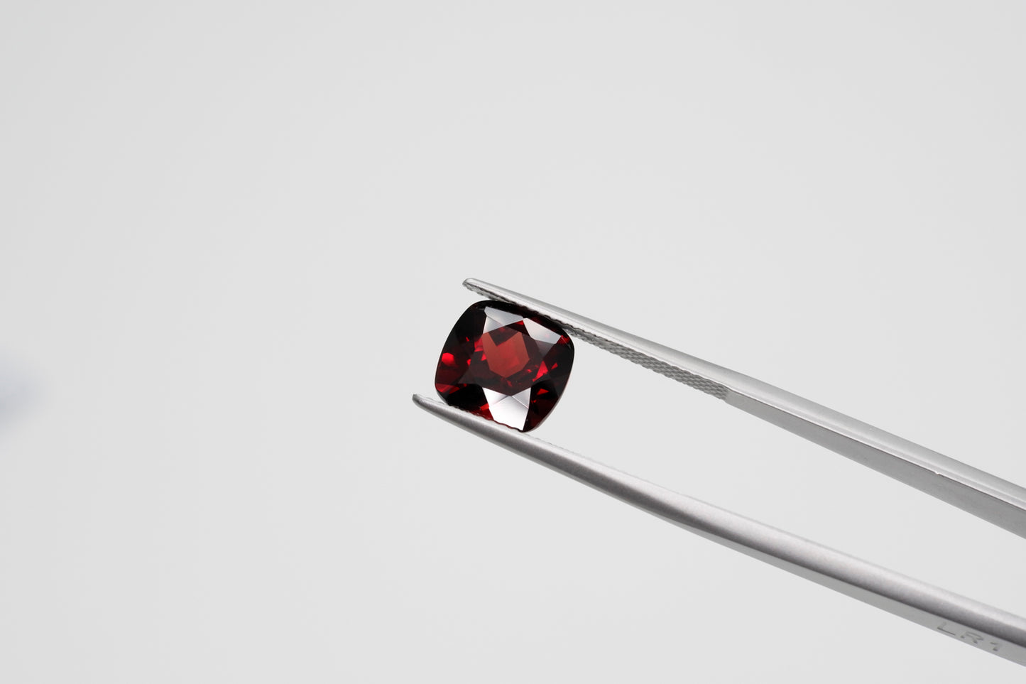 9mm Cushion Cut Natural Garnet Calibrated A+