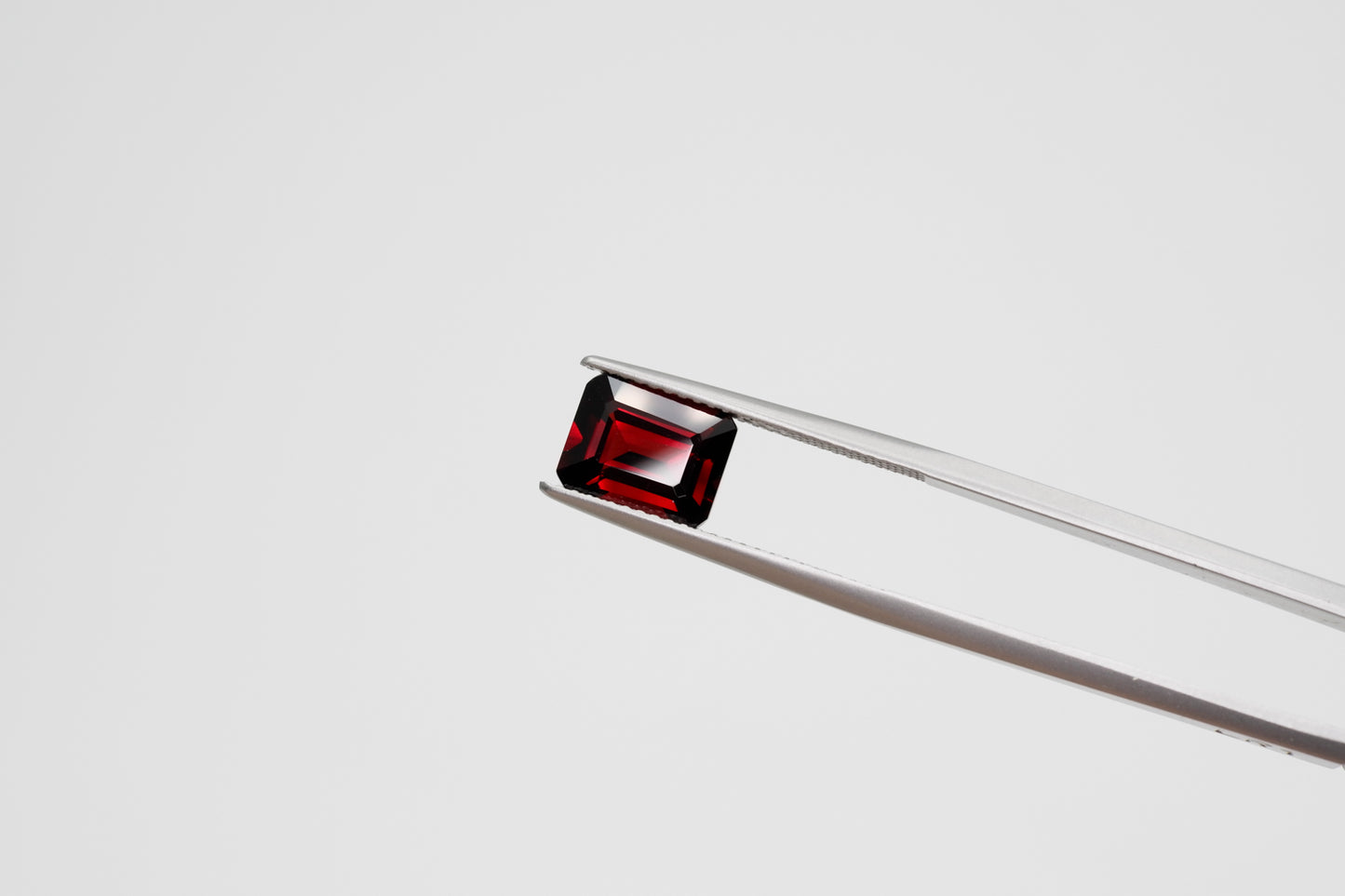 9 x 7mm Octagon Cut Natural Garnet Calibrated A+