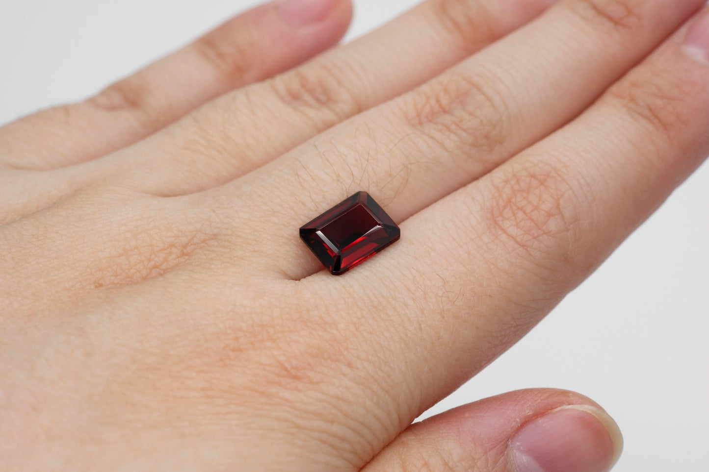 10 x 8mm Octagon Cut Natural Garnet Calibrated A+